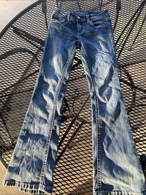 Blue Flare Grace jeans